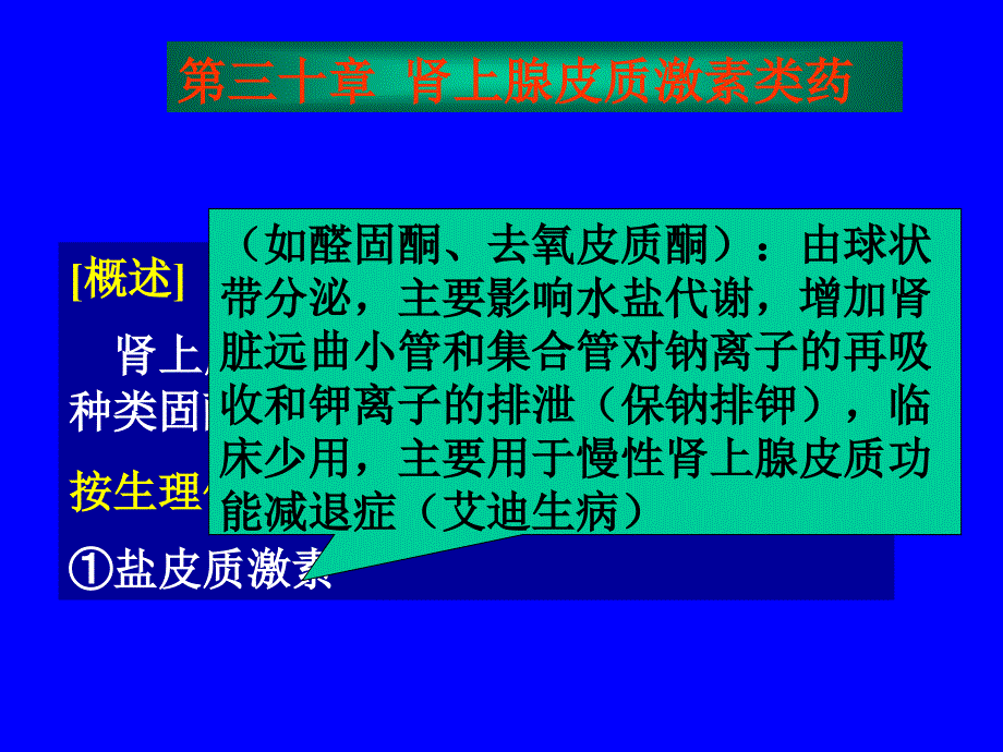 药理学课件第三十章肾上腺皮质激素类药_第1页