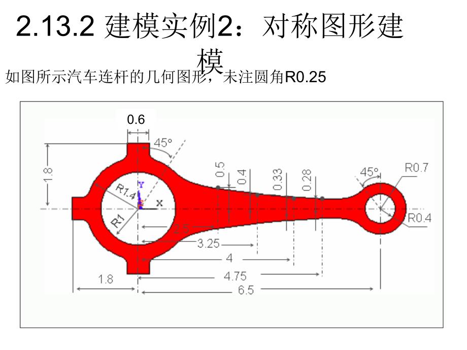 Ansys建模实例—对称图形建模_第1页