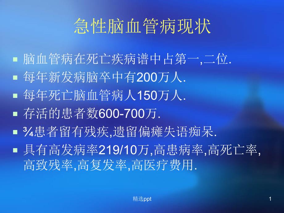 急性脑血管病现状课件_第1页