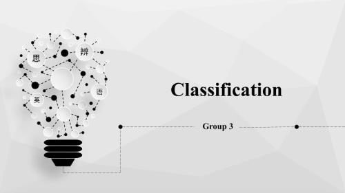 classification-英文寫作分類教案資料課件