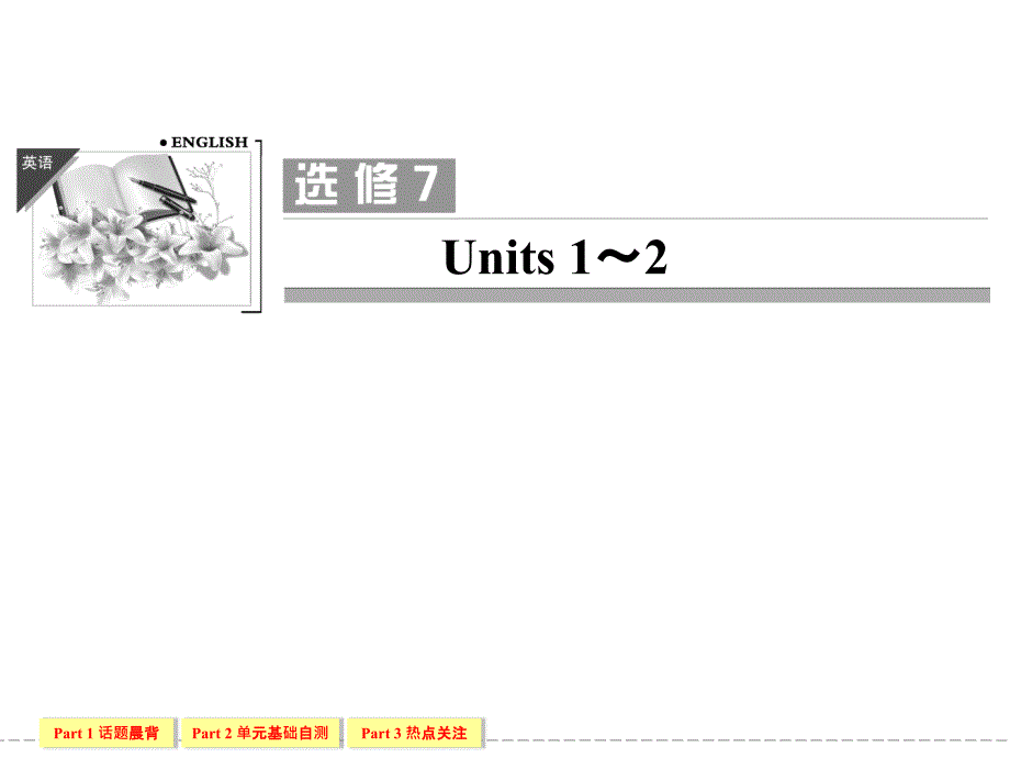 高中英语选修七7-1Units1～_第1页