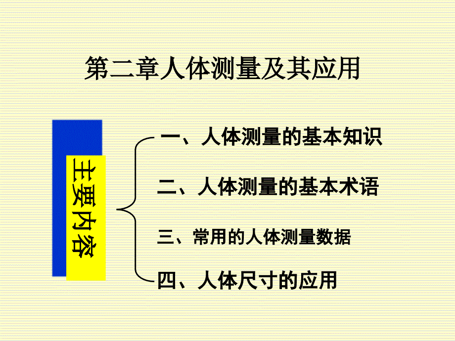 人体工程学-2人体测量应用_第1页