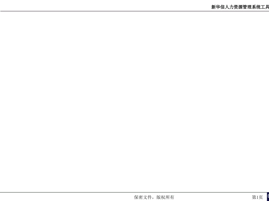 人力资源管理分析工具模型框架_第1页