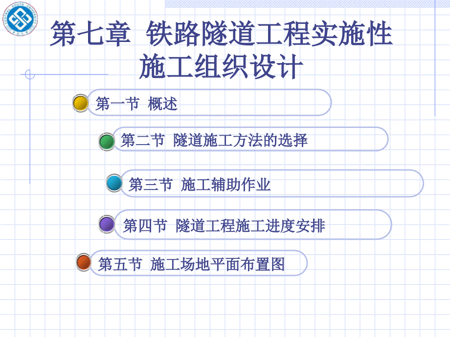 铁路隧道工程实施性施工组织设计_第1页