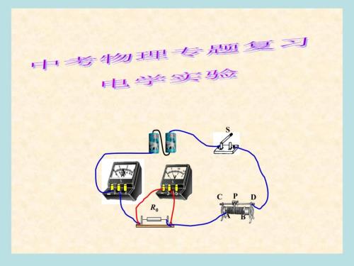 中考物理總復(fù)習(xí)電學(xué)實驗專題(ppt課件)