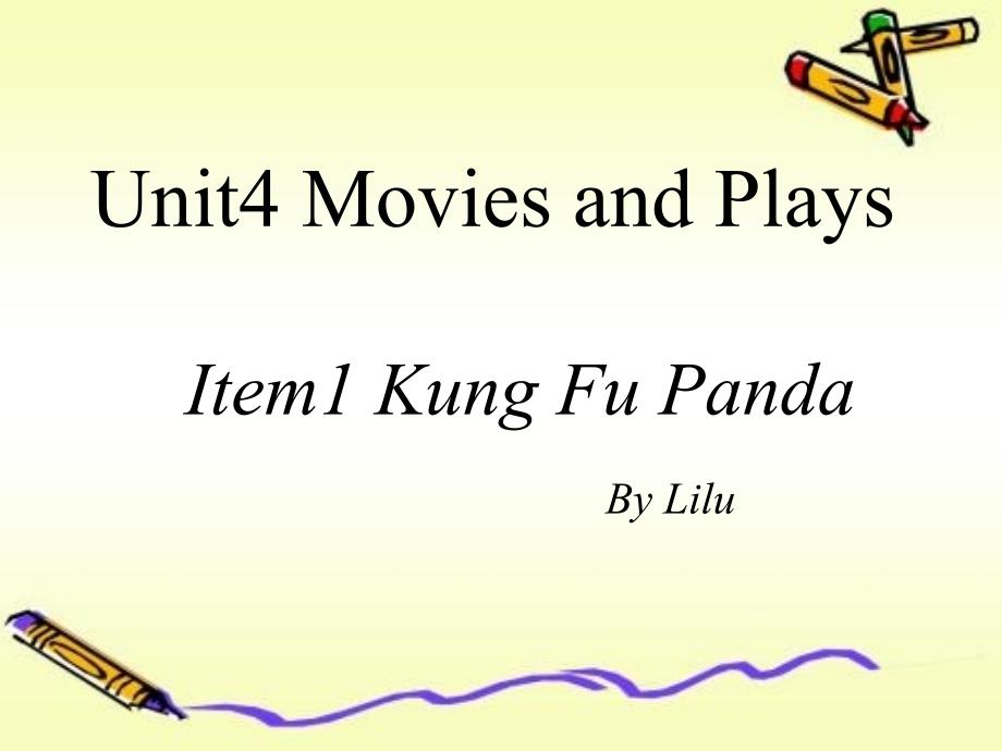 UNIT4MoviesandPlays_第1页