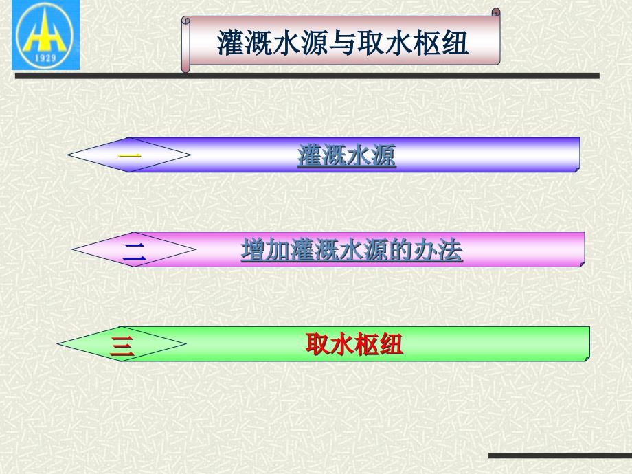 农田水利学-第四章_第1页