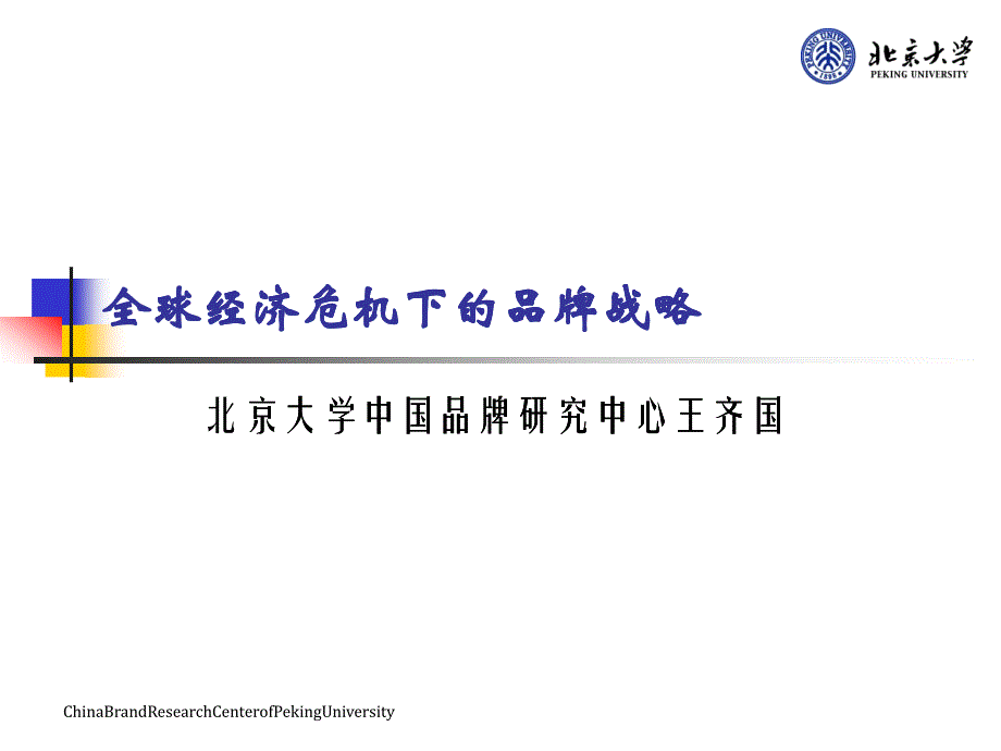 北京大学中国品牌研究中心 王齐国_第1页