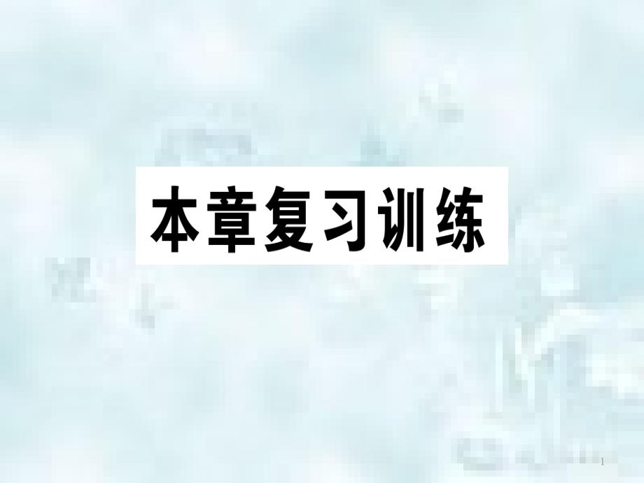 九年级物理全册 第十七章 从指南针到磁悬浮列车本章复习训练习题优质课件 （新版）沪科版_第1页