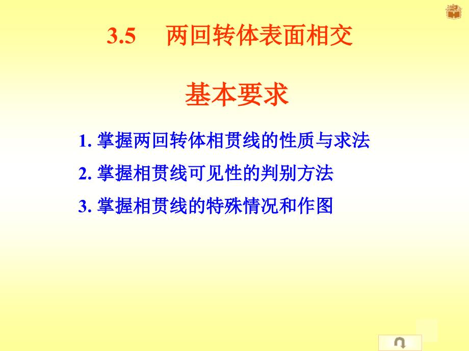 第三章 兩回轉(zhuǎn)體表面相交_第1頁