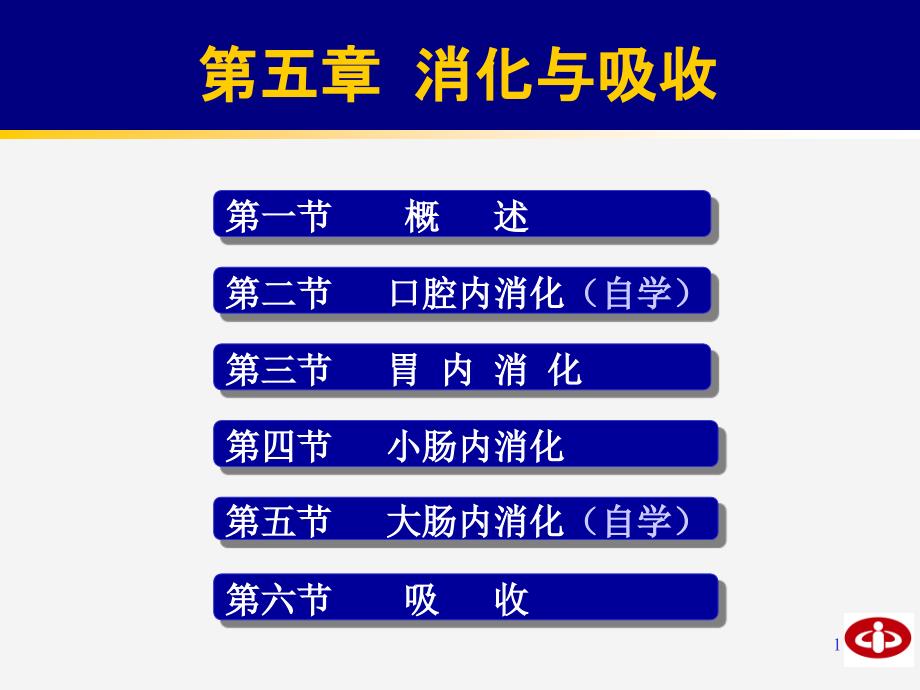 生理学第六章小肠内消化和吸收_第1页