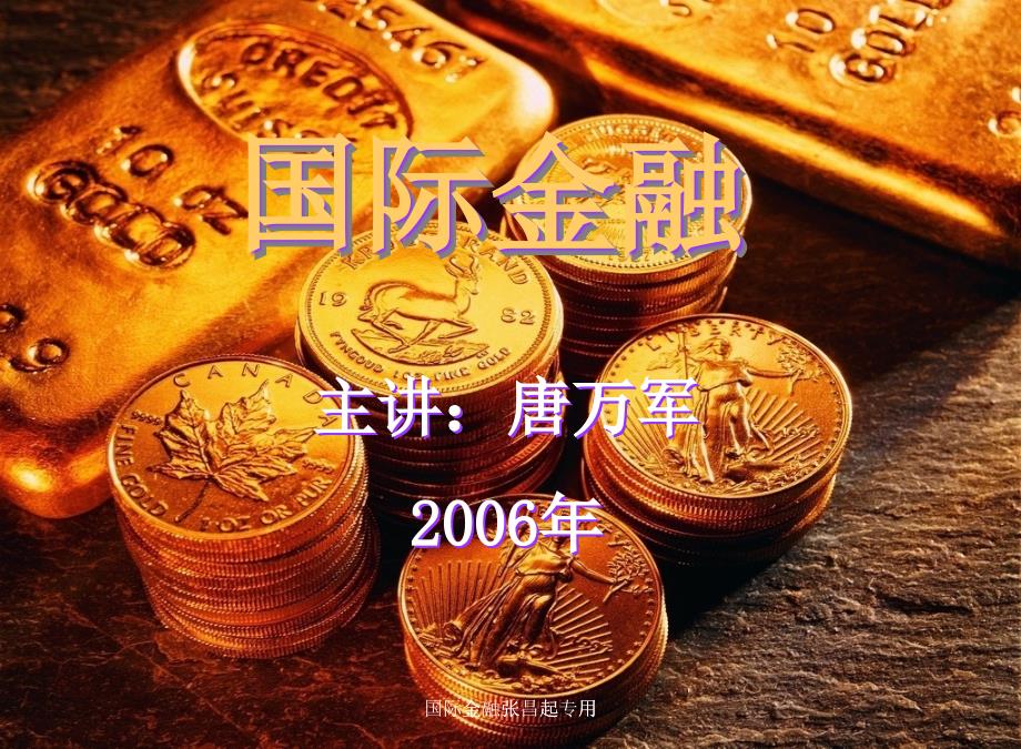 国际金融外汇市场的风险管理_第1页