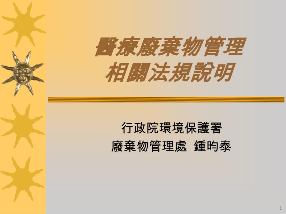 医疗废弃物相关法规说明(同名550)课件_第1页