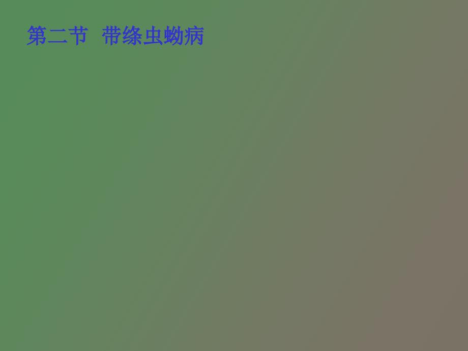 绦虫病带绦虫蚴病_第1页