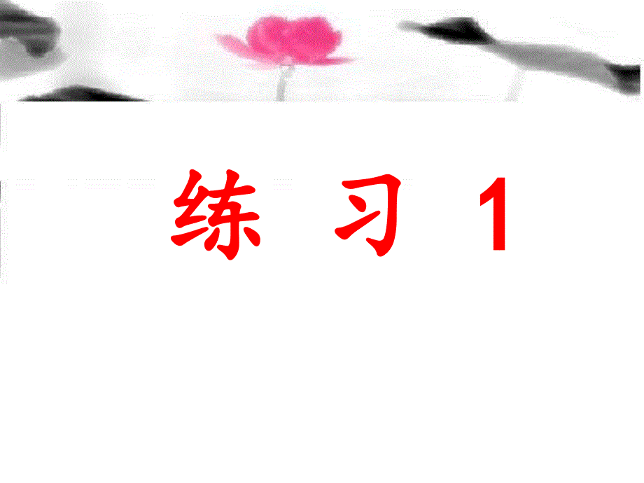 练习1 (2)(精品)_第1页