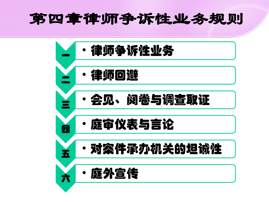 律师争诉性业务规则基础知识_第1页