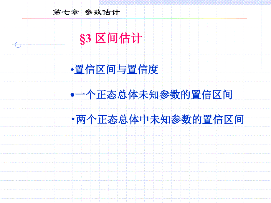 chapter 72 参数估计 假设检验_第1页