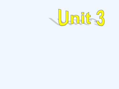 八下 Unit 3 Section A