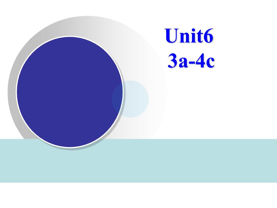 英语人教版八年级下册Unit6 Section3a-4c_第1页