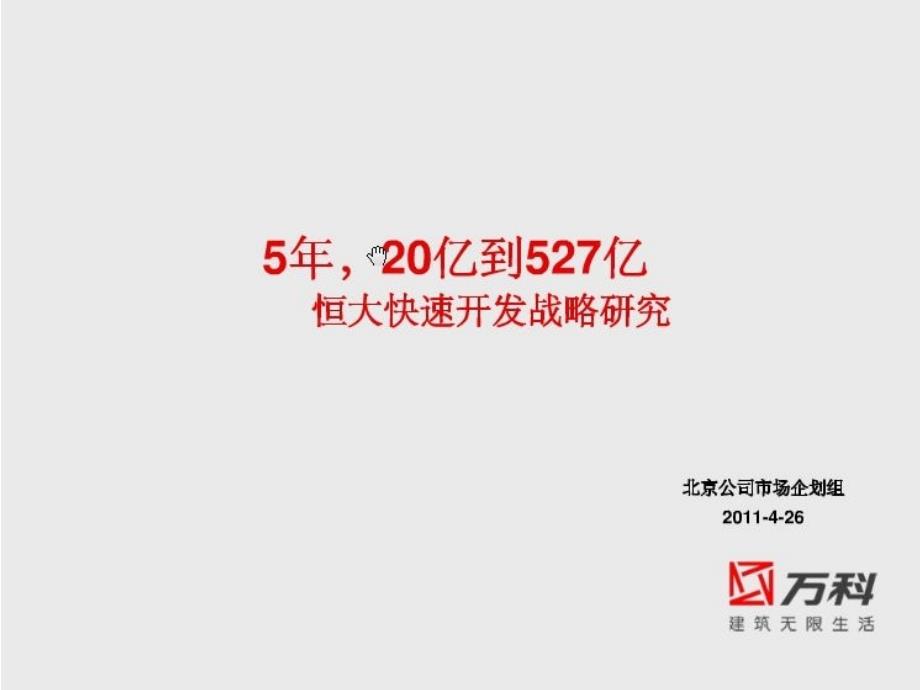 某地产研究某地产集团地产快速开发策略经典_第1页