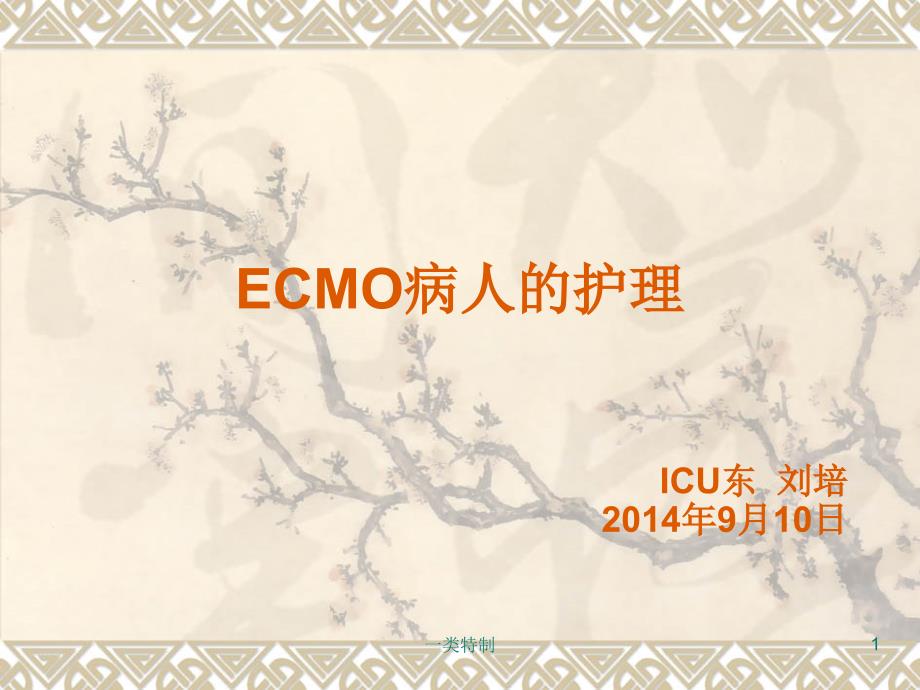 ECMO病人的护理课件_第1页