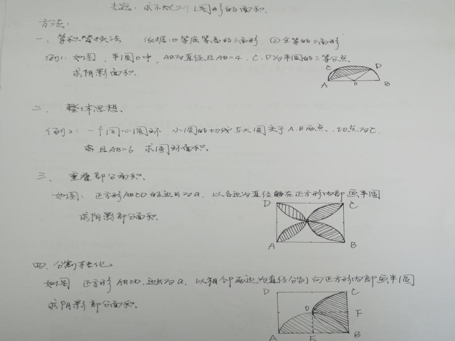 课件---求不规则图形面积_第1页