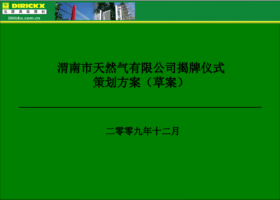 某公司揭牌仪式活动策划方案_第1页