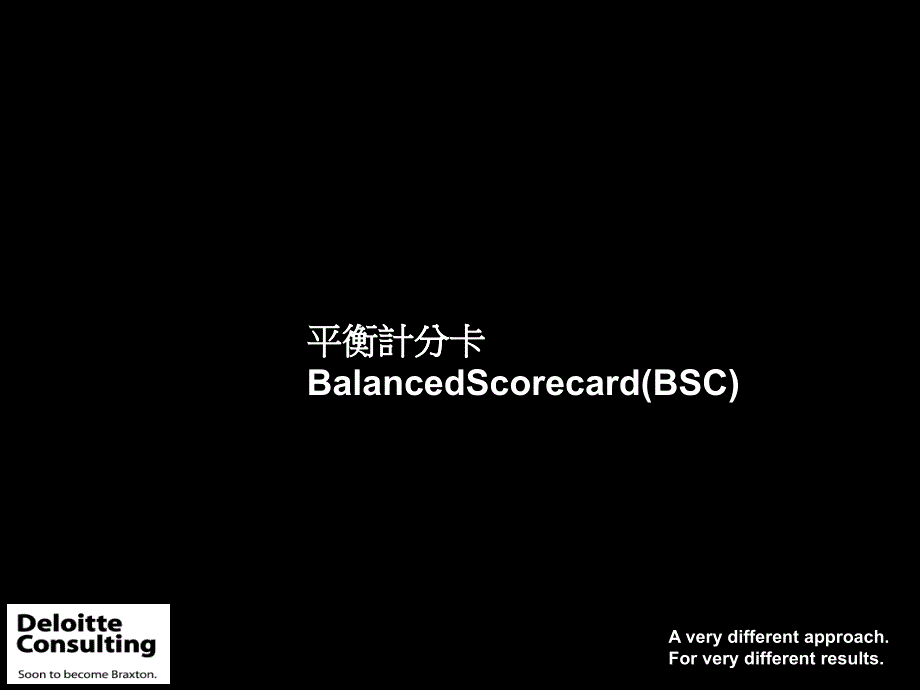 服装行业平衡计分卡培训_第1页