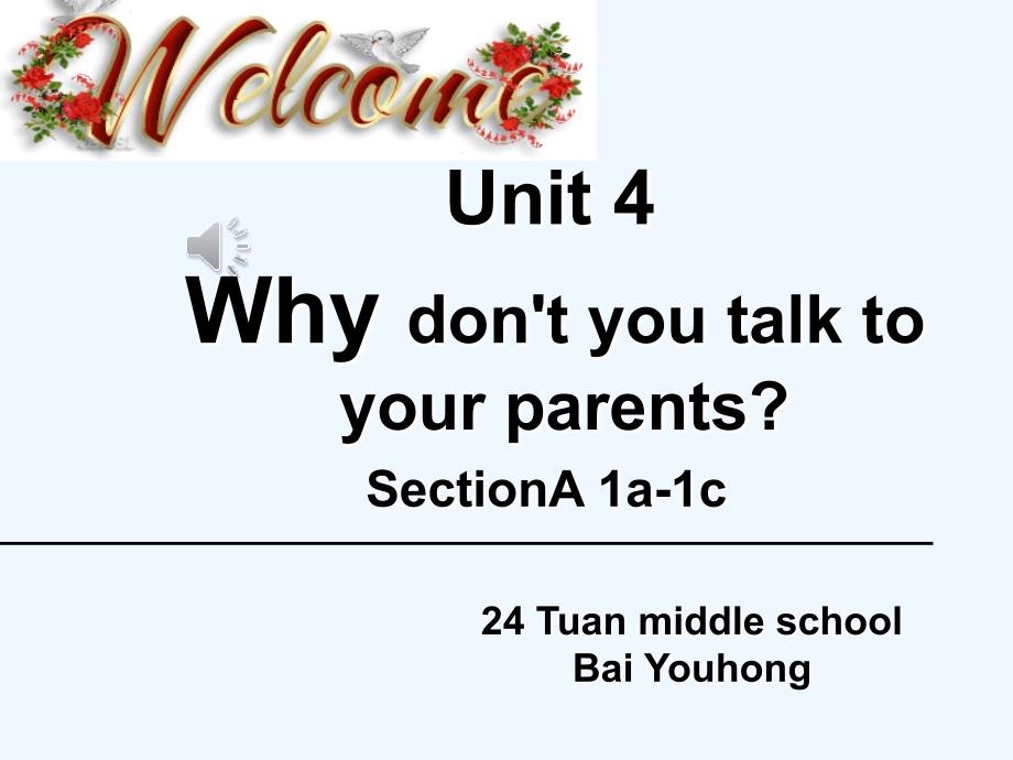 英语人教版八年级下册Unit4.SectionA1_第1页