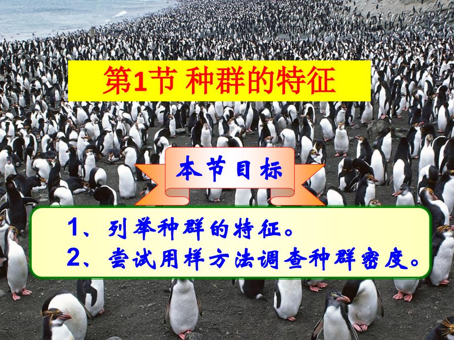 高中生物同步课件种群的特征人教必修_第1页