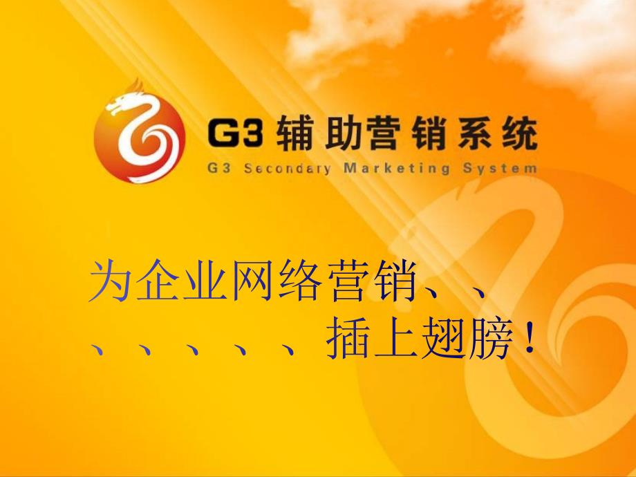 G3辅助营销系统_第1页