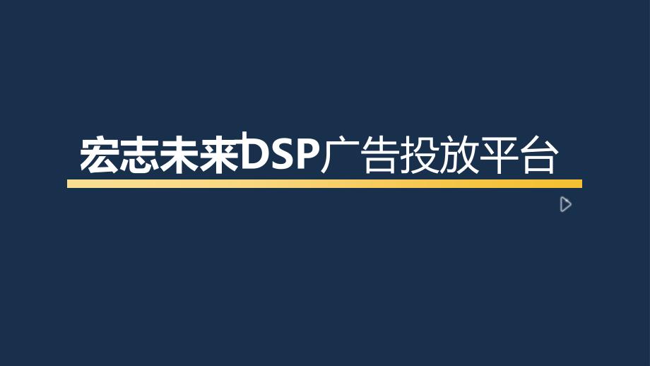 DSP+平台介绍--宏志未来_第1页