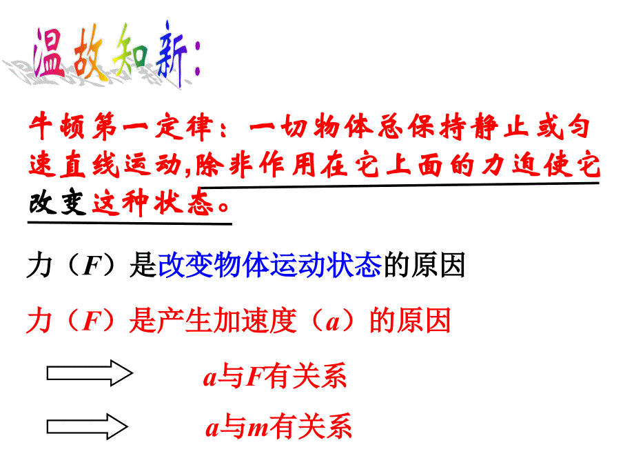 2.探究加速度与力、质量的关系(精品)_第1页