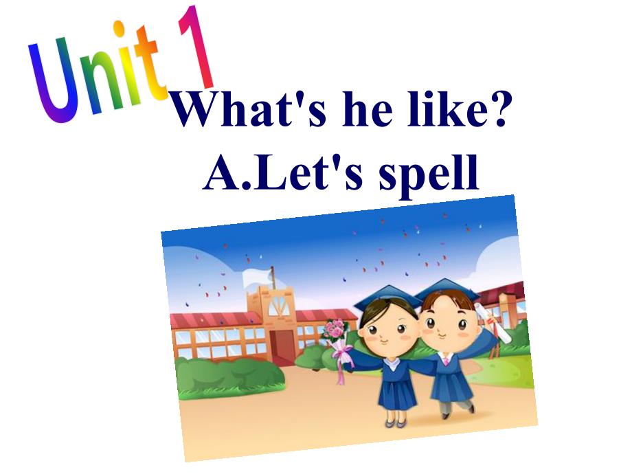 人教版五上Unit1What’shelikeALet'sspell_第1页