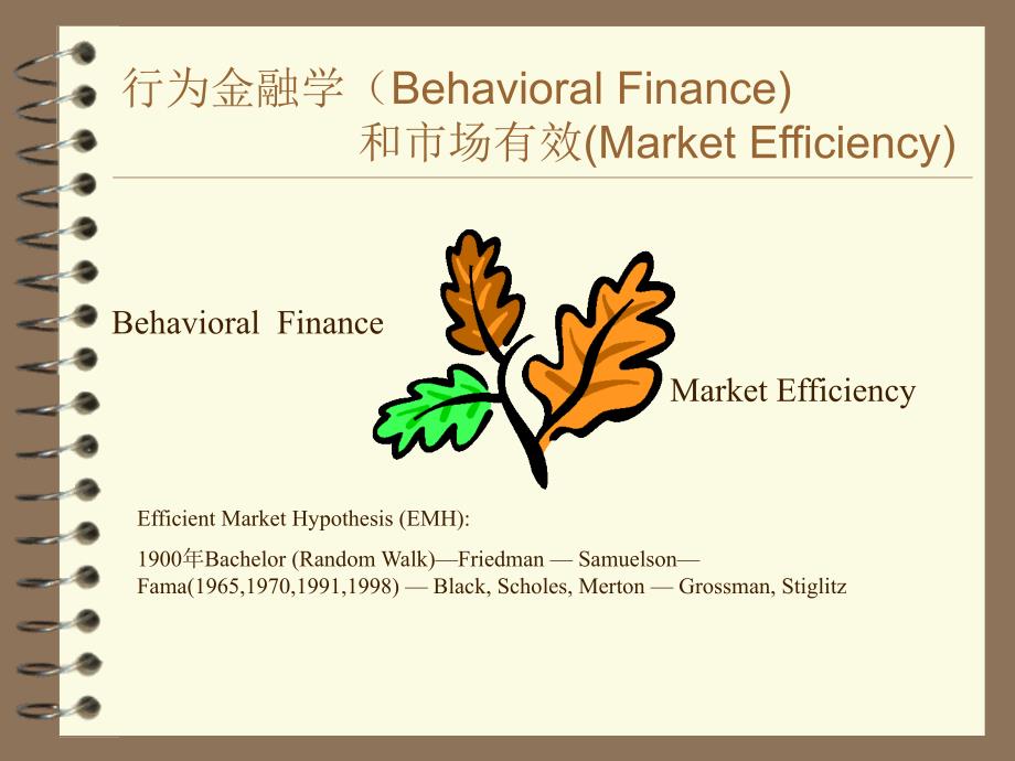 《市场有效性》课件_第1页