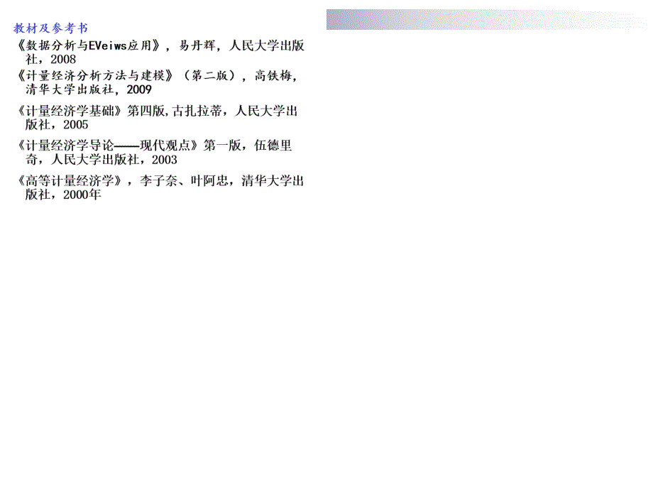 计量经济学研究案例+参考_第1页