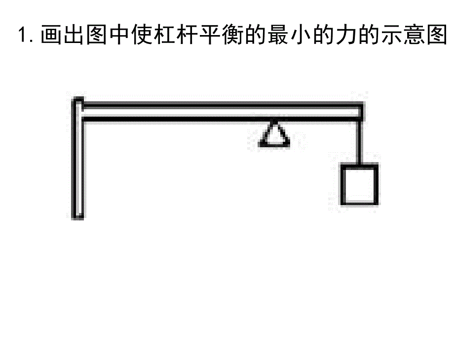 杠杆画图(最小力)_第1页