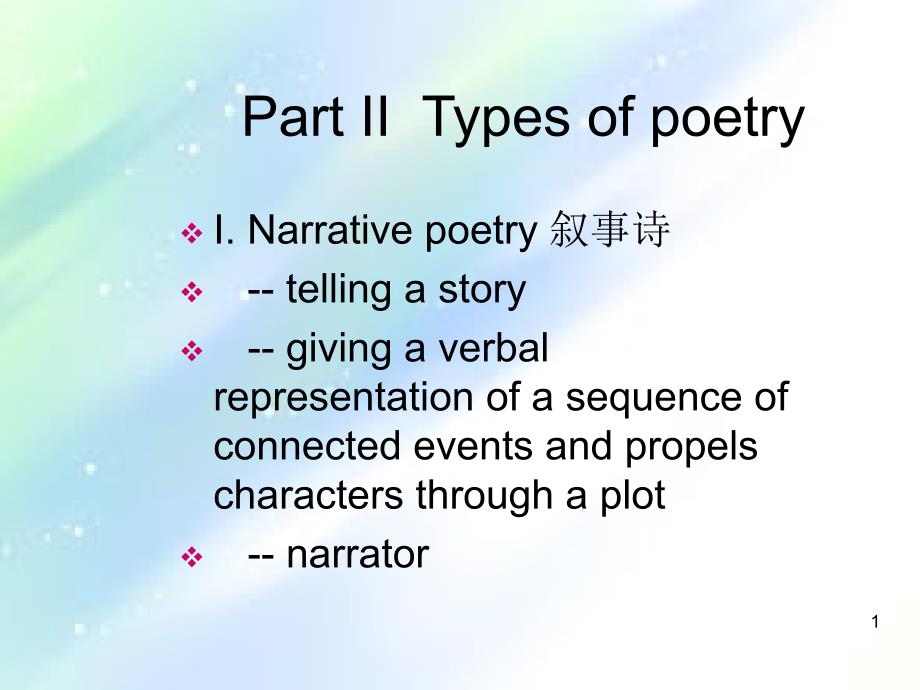 英语诗歌的类型-Types-of-Poetry课件_第1页