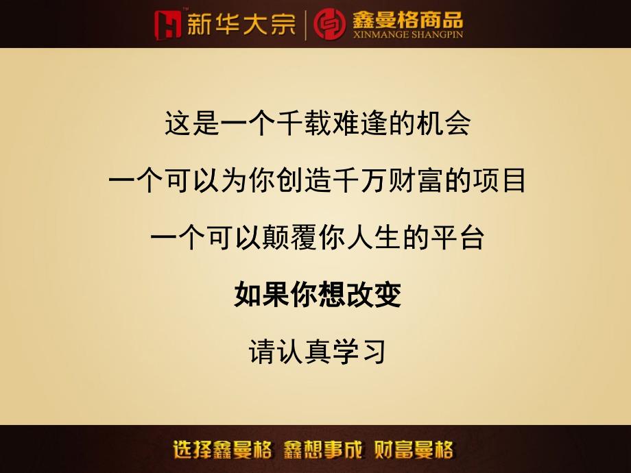 新华大宗55号鑫曼格西安总部招商计划书_第1页