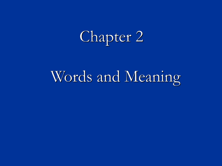 语言与文化chapter2.ppt_第1页