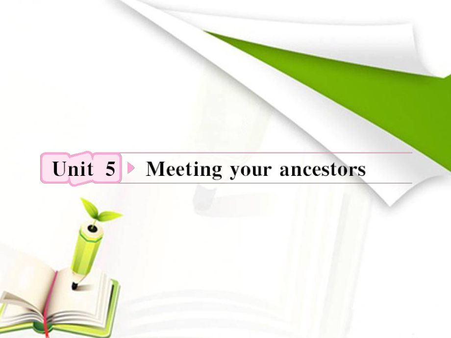 2012高考英语人教版一轮复习资料选修8Unit5Meetingyourancestors_第1页