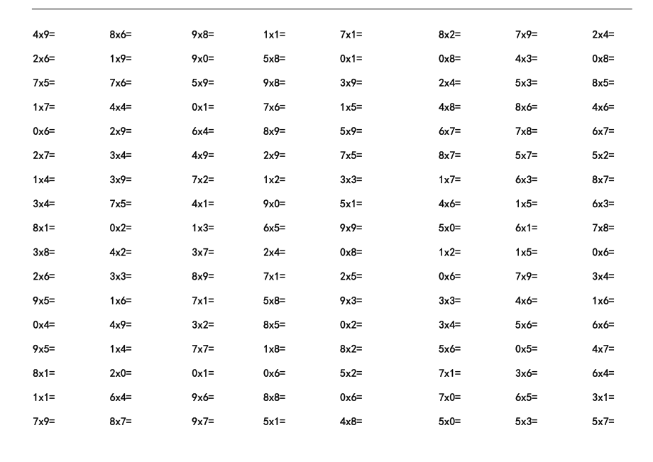 1-9乘法口算練習(xí)題.doc_第1頁(yè)