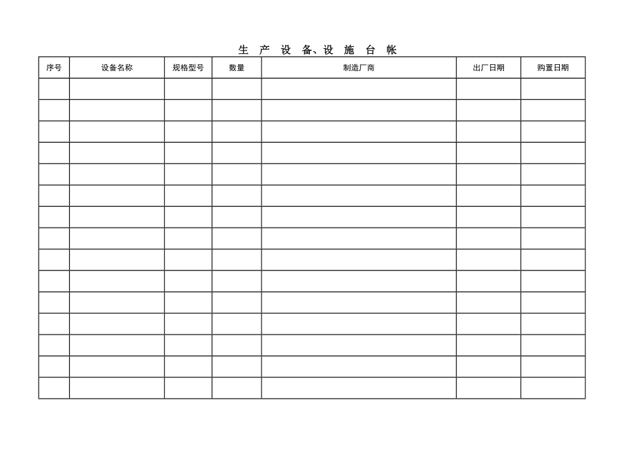 食品生產(chǎn)企業(yè)臺賬記錄表.doc_第1頁