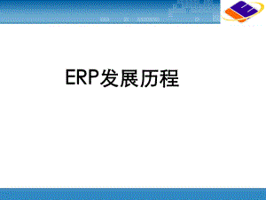 ERP发展历程概论