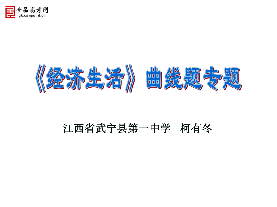 2015年政治高考经济生活曲线题专题_第1页