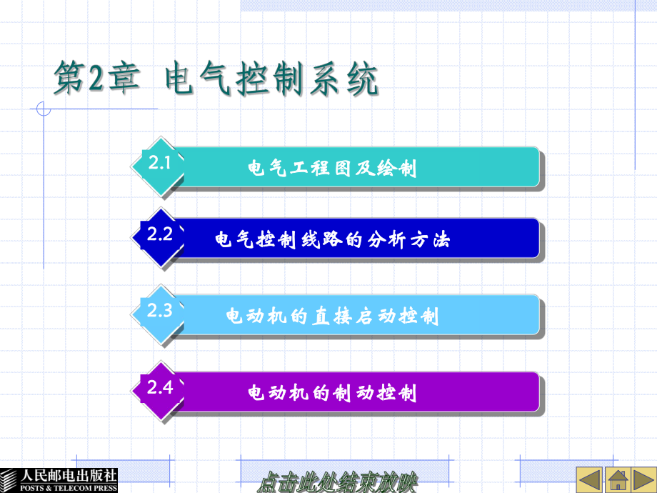 電氣控制與plc實訓教程（第2版）：第2章電氣控制系統(tǒng)_第1頁