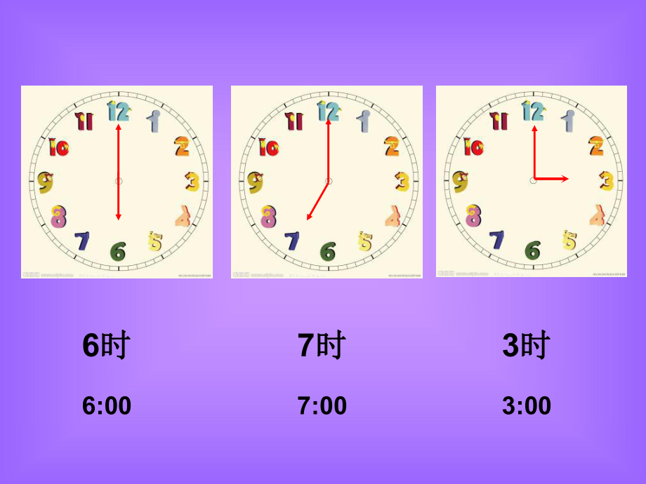 冀教版小學一年級數(shù)學下冊《鐘表的認識 》大約幾時 課件_第1頁