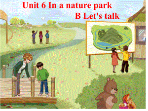 新版pep小學(xué)英語五年級上冊 Unit 6 B Let27s talk