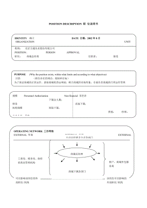 商城總經(jīng)理崗位職責