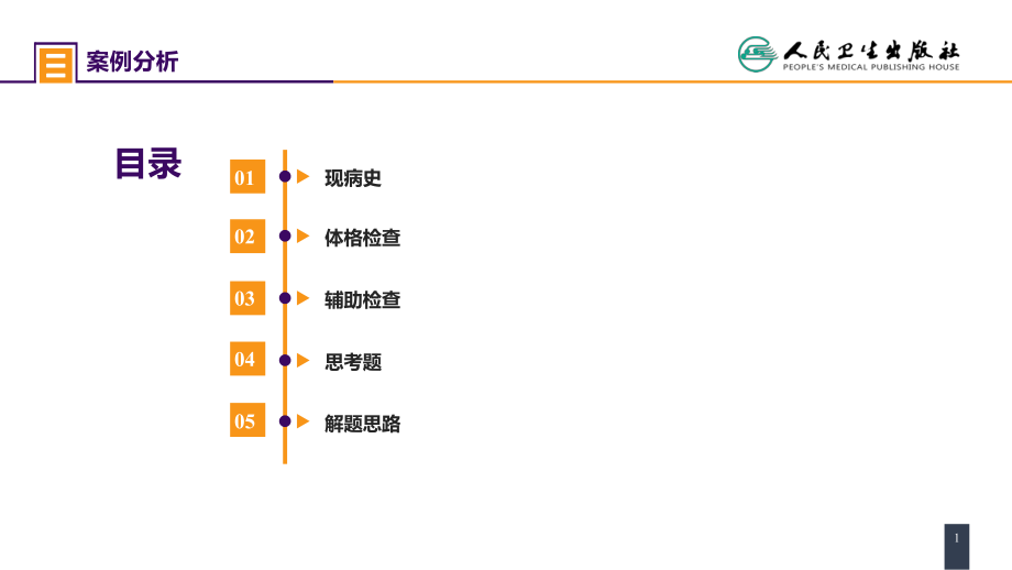 人衛(wèi)第九版外科總論 普外科課件 第四十章 膽道疾病 案例分析-慢性膽囊炎_第1頁